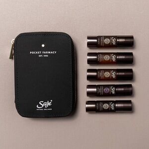 Saje Pocket Farmacy Community Edition- Case Only - Black and Gold